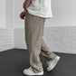 Ribbed Tube Leg Trousers