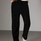Ribbed Tube Leg Trousers