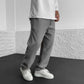 Ribbed Tube Leg Trousers